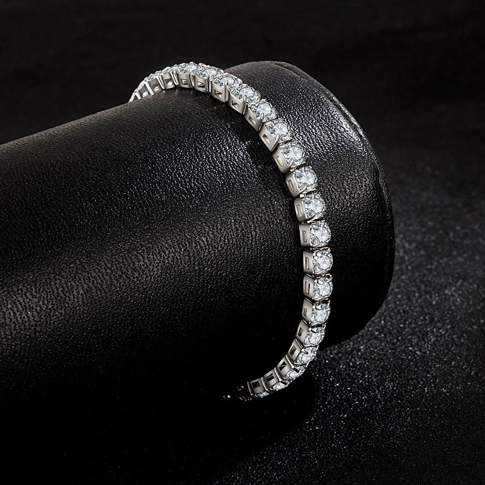 Moissanite Tennis Bracelet