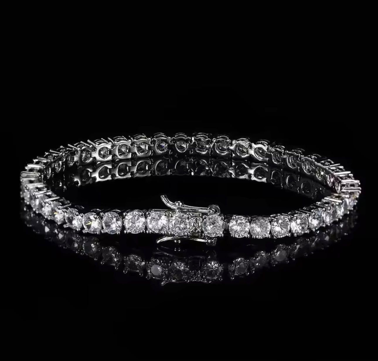 Moissanite Tennis Bracelet